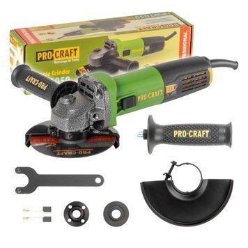 Кутошліфувальна машина Procraft PW1050 125 мм, 850 Вт, 12000 об/хв PW1050 фото