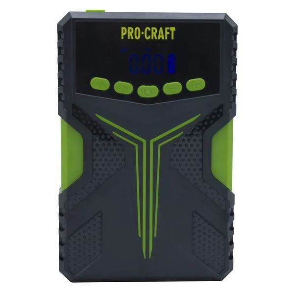 Пуско-зарядний пристрій з компресором Procraft JSAP12 12В, 1600А, 4000 мАч &times;3, 30 л/хв, для двигунів до 5,0 л JSAP12 фото