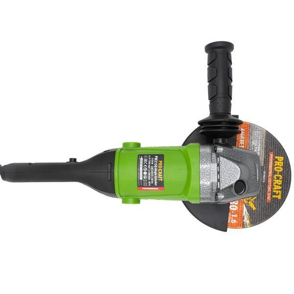 Угловая шлифовальная машина Procraft PW2150, 2150 Вт, диск 180 мм, плавный пуск PW2150 фото