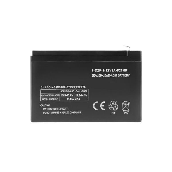 Акумулятор до обприскувача 12 V, 8 Ah Procraft (свинцево-кислотний) 12V_8Ah_Pr фото