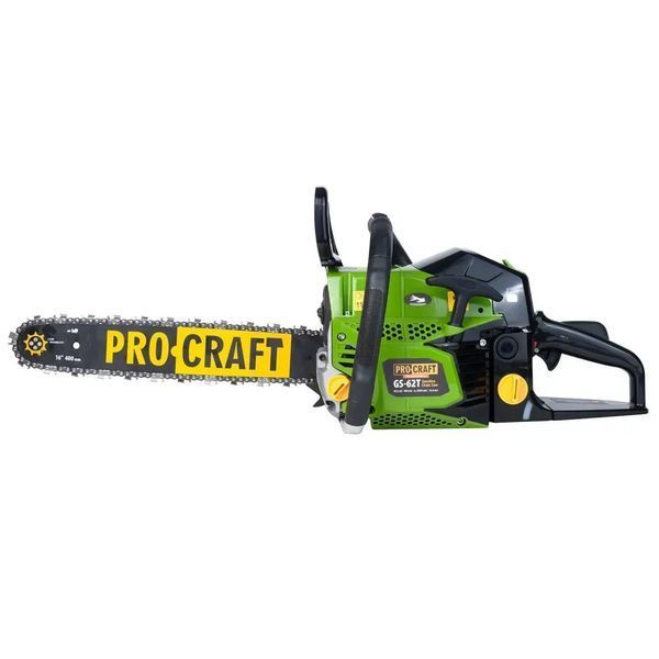 Бензиновая цепная пила Procraft GS-62T NEW 1900 Вт, 49,3 см&sup3;, шина 40 см GS-62T фото